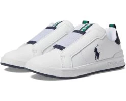 Polo Ralph Lauren Kids Heritage Court II Slip-On (Little Kid)