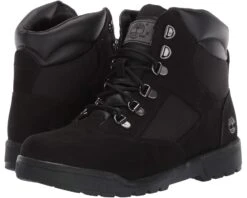 Timberland Kids Field Boot 6" Leather & Fabric (Youth 2)