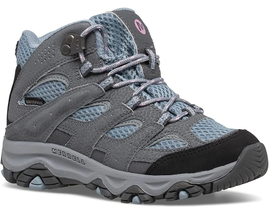Merrell Kids Moab 3 Mid Waterproof (Little Kid/Big Kid) 3 Merrell Kids Moab 3 Mid Waterproof (Little Kid/Big Kid)