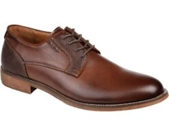Vance Co. Alston Textured Plain Toe Derby